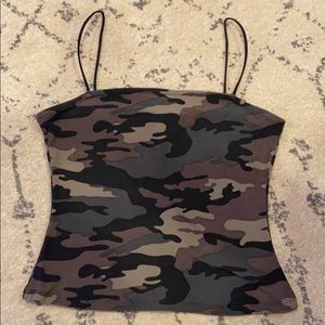 Camo crop top!